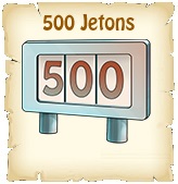500 Jetons