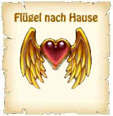 Flügel nach Hause